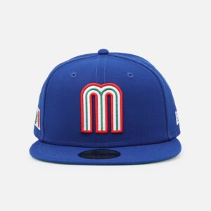 New Era Mexico National Baseball Team 59FIFTY Fitted Light Royal