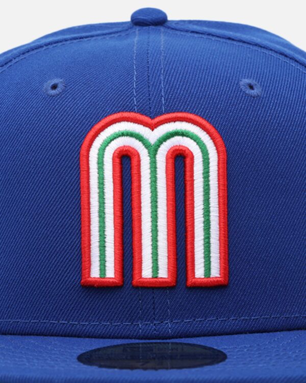 New Era Mexico National Baseball Team 59FIFTY Fitted Light Royal - Image 5