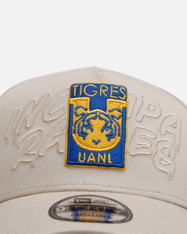 New Era Tigres UANL 'Mexico Spring Delivery' 9FORTY A-Frame Snapback Chrome - Image 5