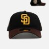 New Era San Diego Padres 'Pigment Dye Two Tone' 9FORTY A-Frame Snapback Black/Official Team Color