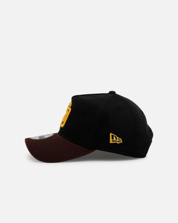 New Era San Diego Padres 'Pigment Dye Two Tone' 9FORTY A-Frame Snapback Black/Official Team Color - Image 4