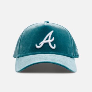 New Era Atlanta Braves 'Velvet Dreams 2.0' 9FORTY A-Frame Snapback Pine Green