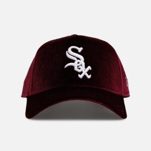 New Era Chicago White Sox 'Velvet Dreams 2.0' 9FORTY A-Frame Snapback Burgundy