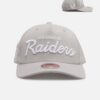 Mitchell & Ness Los Angeles Raiders 'Gray Tones' MVP Snapback Gray