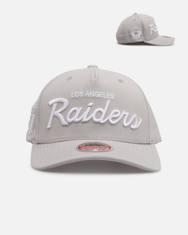 Mitchell & Ness Los Angeles Raiders 'Gray Tones' MVP Snapback Gray