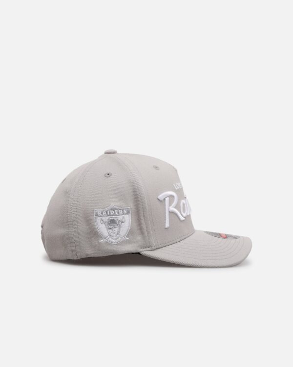 Mitchell & Ness Los Angeles Raiders 'Gray Tones' MVP Snapback Gray - Image 3