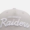 Mitchell & Ness Los Angeles Raiders 'Gray Tones' MVP Snapback Gray - Image 5