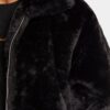 XXIII Baller Fur Jacket Black - Image 8