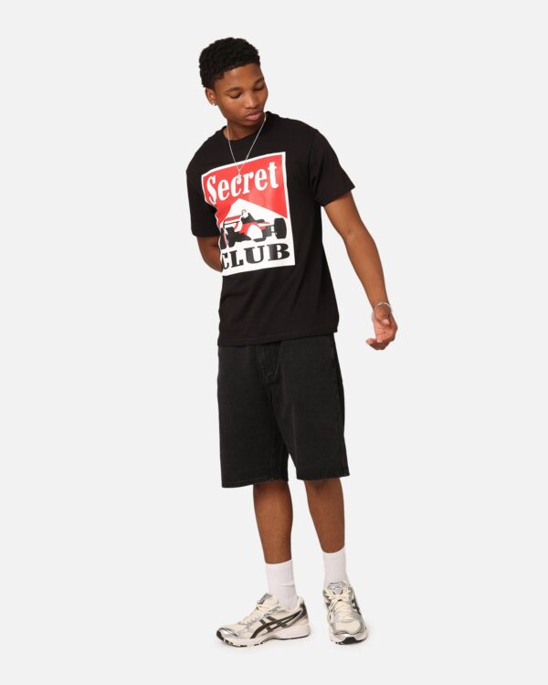 Secret Club Racing T-Shirt Black - Image 2