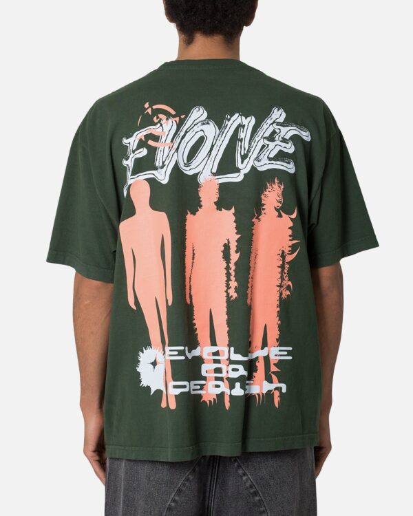 MNML Personal Evolution T-Shirt Green - Image 4