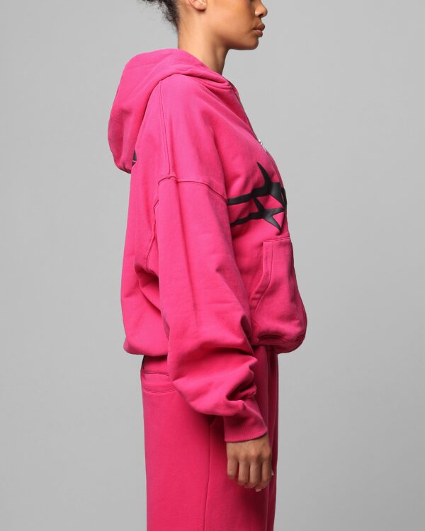 Loiter Celestial Full Zip Hoodie Pink - Image 5