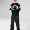 Loiter Star Jersey T-Shirt Black - Image 3