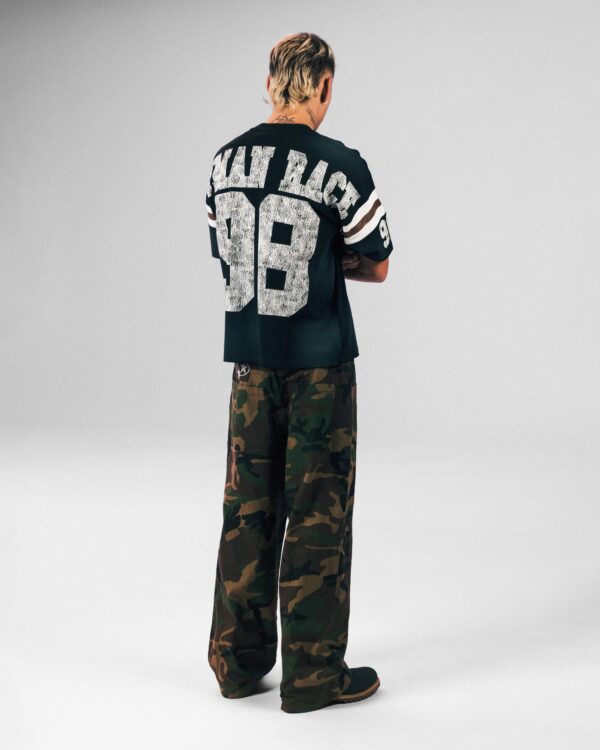 Loiter Star Jersey T-Shirt Black - Image 4