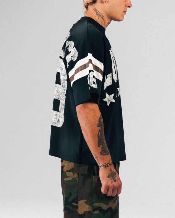Loiter Star Jersey T-Shirt Black - Image 5