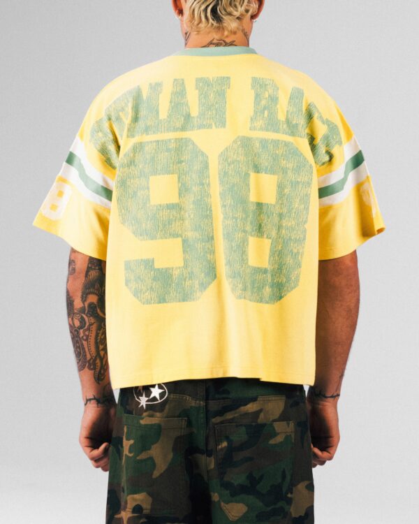 Loiter Star Jersey T-Shirt Yellow - Image 2