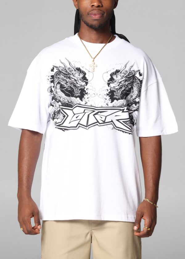 Loiter Draco Born T-Shirt White - Image 2