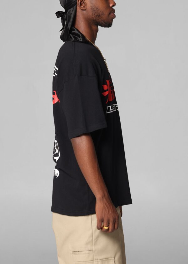Loiter Pain T-Shirt Black - Image 5