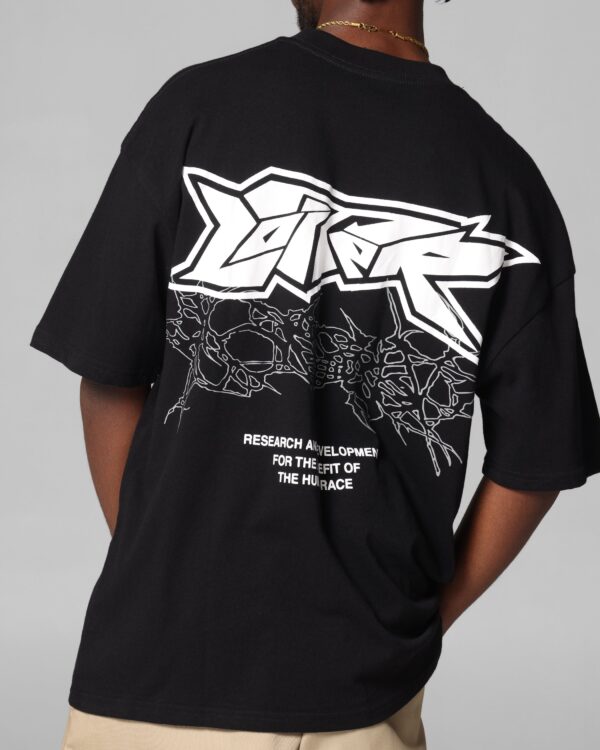 Loiter Runway T-Shirt Black - Image 7