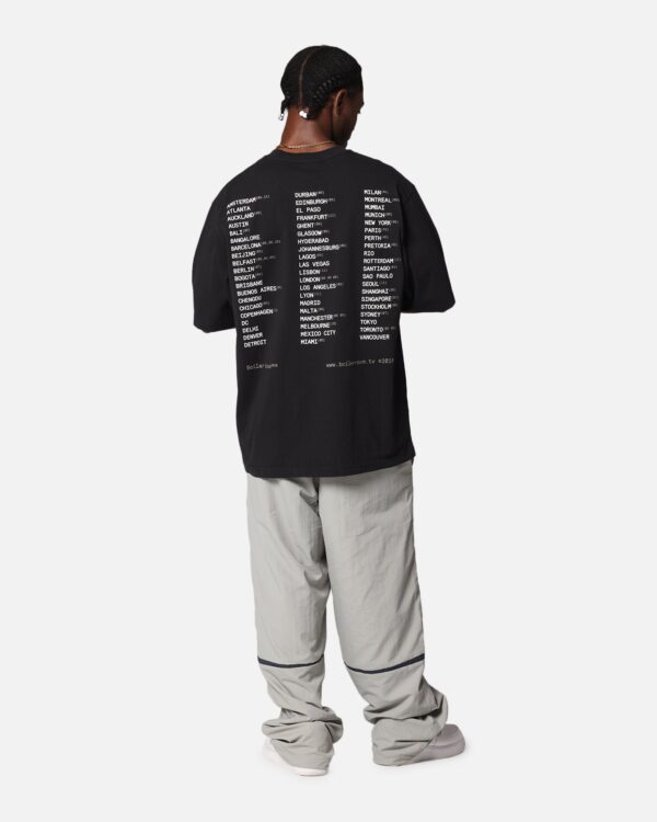 Boiler Room World Tour T-Shirt Black - Image 3