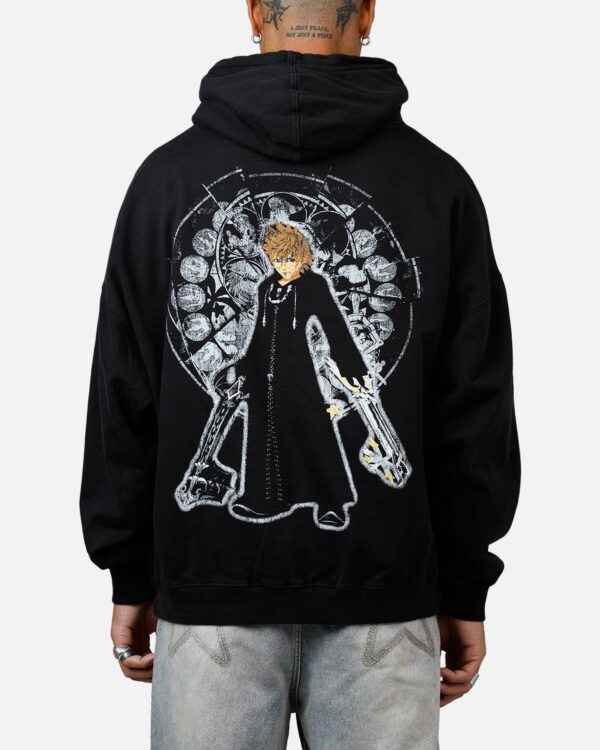 Goat Crew Disney Kingdom Hearts Roxas Premium Hoodie Black - Image 2
