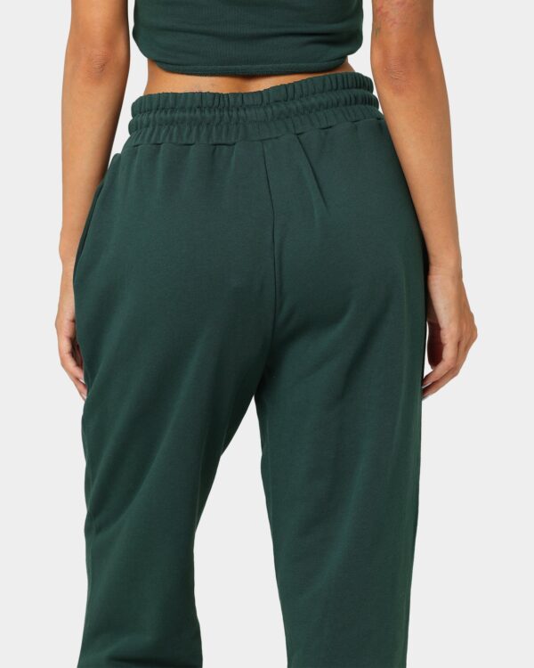 EN ES Women's Mason Lace Up Track Pants Deep Teal - Image 8