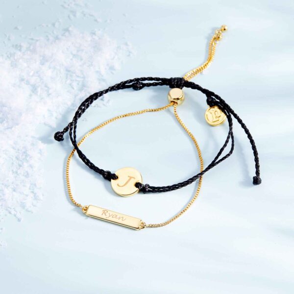 Engravable Double-Sided Bar Bracelet - Image 10