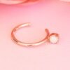Rose Gold Bitty Gemstone Ear Cuff - Image 3
