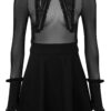 Cemetery Drive Mesh Dress - Resurrect - Image 5