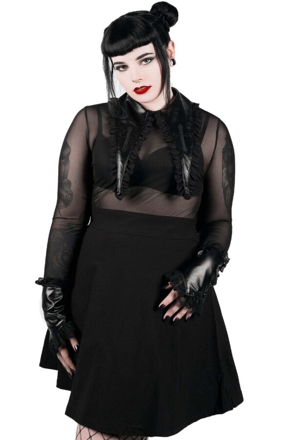 Cemetery Drive Mesh Dress - Resurrect - Image 2