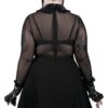 Cemetery Drive Mesh Dress - Resurrect - Image 4