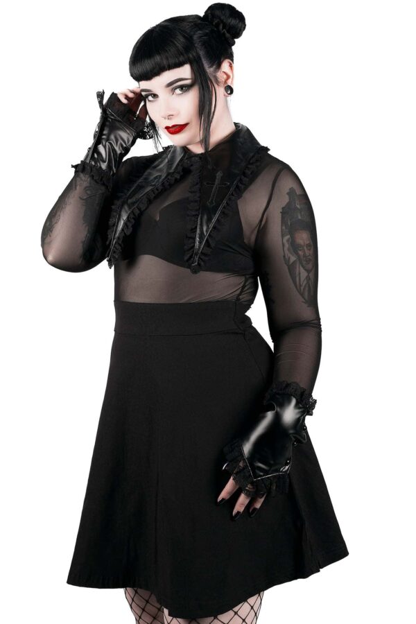Cemetery Drive Mesh Dress - Resurrect - Image 3
