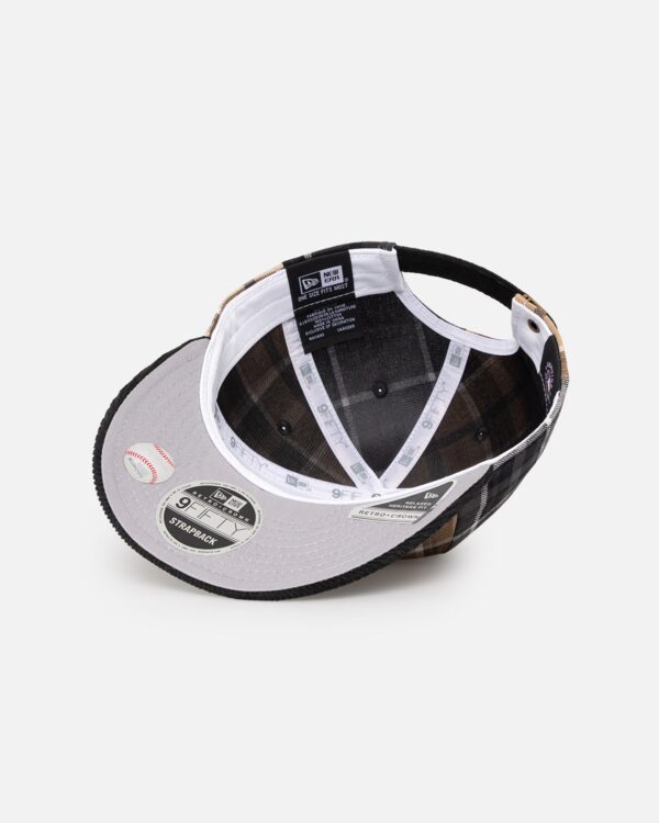 New Era Oakland Athletics 'Multi Panel Plaid' 9FIFTY High Crown Strapback Plaid - Image 7