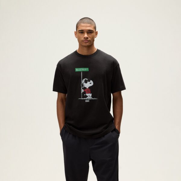 Kith for Peanuts Joe Cool Street Tee - Black - Image 2