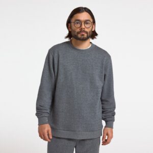 Men's Merino Blend Sweatshirt - Natural Grey Heather
