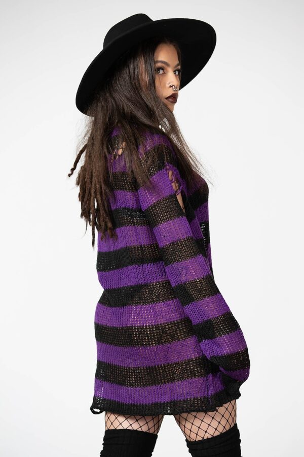 Hazed Out Knit Sweater - Resurrect - Image 7