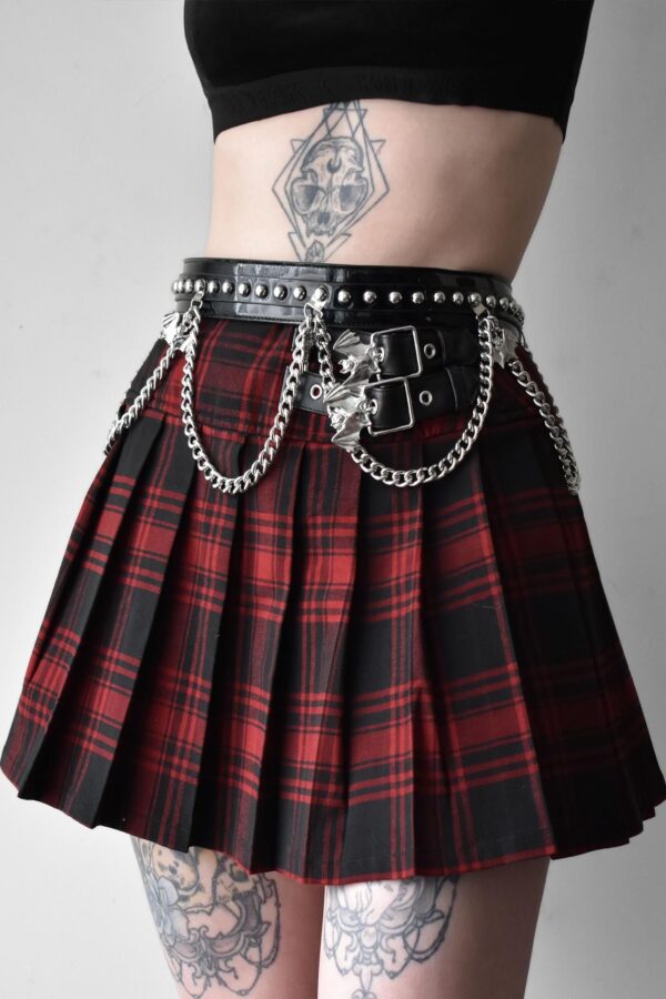 Bat Girl Skirt [TARTAN] - Resurrect - Image 9