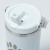 Paw Print Stainless Steel Tumbler with Flip Straw - 30 oz - Image 24