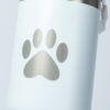 Paw Print Stainless Steel Tumbler with Flip Straw - 30 oz - Image 23