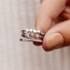 Crescent Stars Ring Stack - Image 7