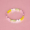 Tile Bead Stretch Bracelet - Image 7