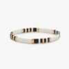 Tile Bead Stretch Bracelet