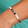 Tile Bead Stretch Bracelet - Image 10