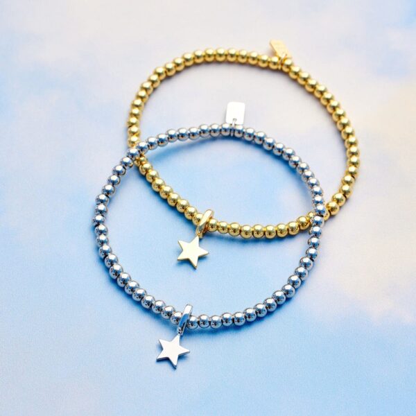 Harper Round Bead Stretch Bracelet - Image 8