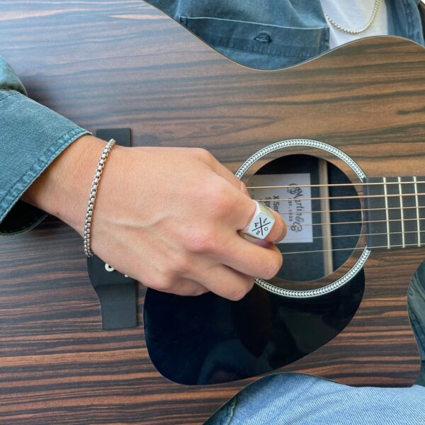 Men's Compass Signet Ring - Image 20