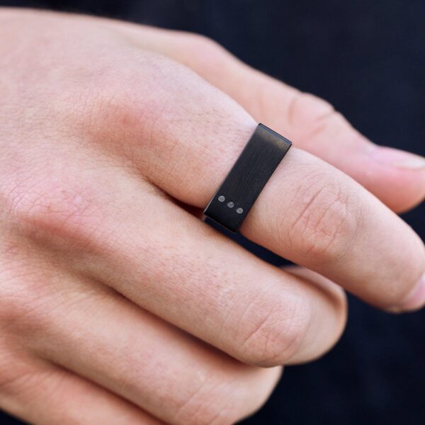 Men's Motivation Signet Ring - Image 4