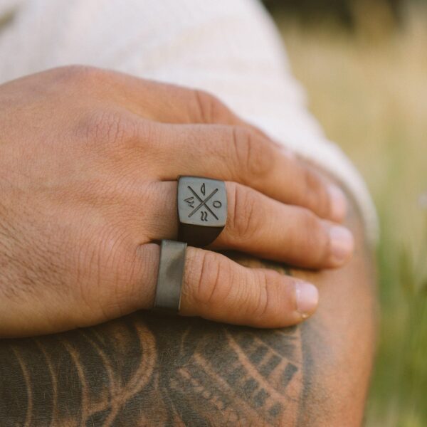 Men's Motivation Signet Ring - Image 11