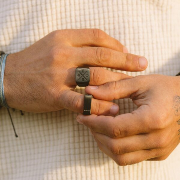 Men's Motivation Signet Ring - Image 8