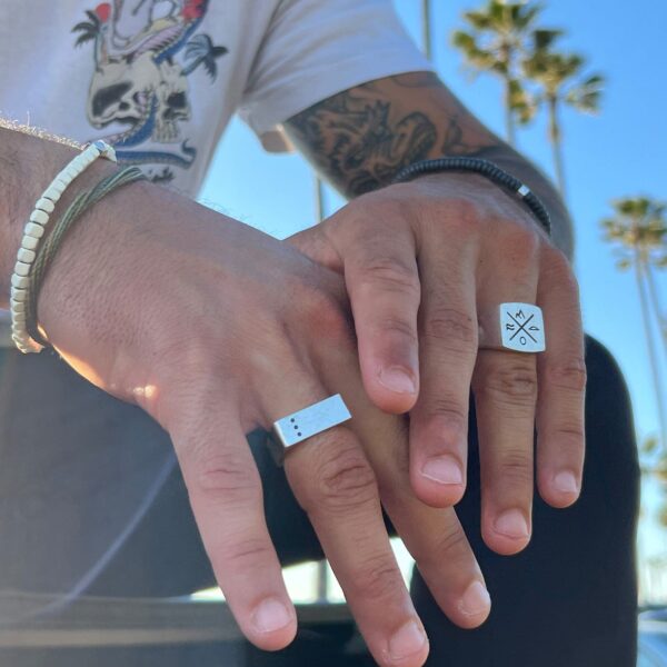 Men's Motivation Signet Ring - Image 7