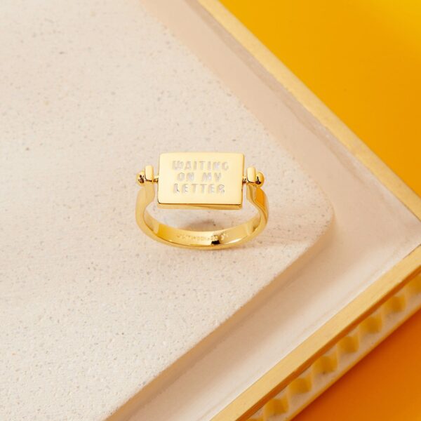 Hogwarts Letter Flip Ring - Image 11