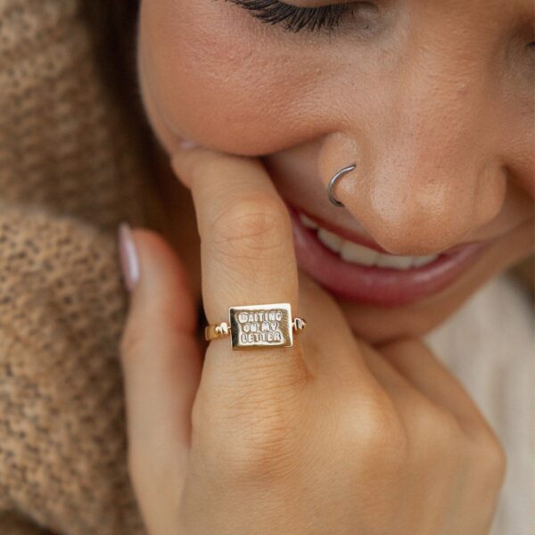 Hogwarts Letter Flip Ring - Image 8